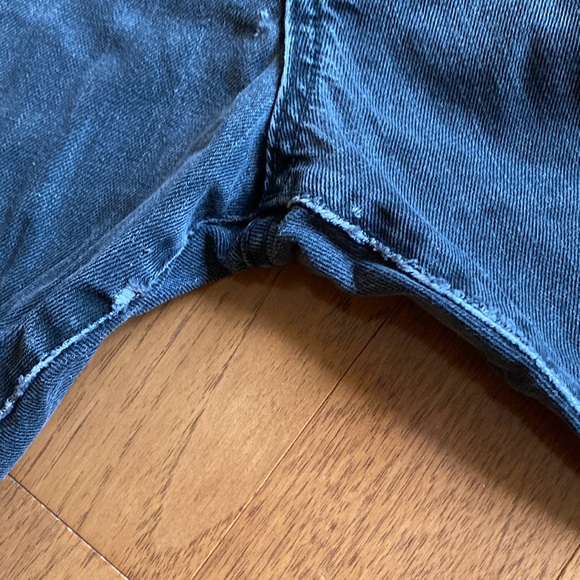 Gap 1969 denim jeans washed out black mens size 38 waist 30 length - Picture 5 of 7